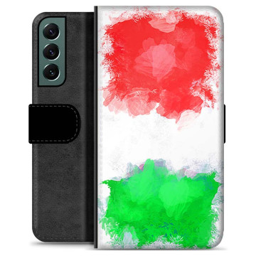 Étui Portefeuille Premium Samsung Galaxy S22+ 5G - Drapeau Italien