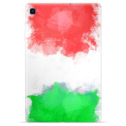 Coque Samsung Galaxy Tab S6 Lite en TPU - Drapeau Italien