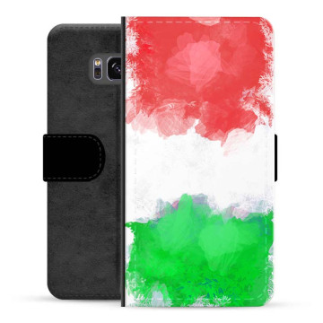 Étui Flip Premium Samsung Galaxy S8+ - Drapeau Italien