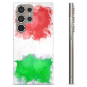 Coque Samsung Galaxy S24 Ultra en TPU - Drapeau Italien