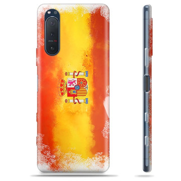 Coque Sony Xperia 5 II en TPU - Drapeau Espagnol