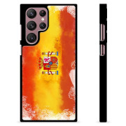 Coque de Protection pour Samsung Galaxy S22 Ultra 5G - Drapeau Espagnol