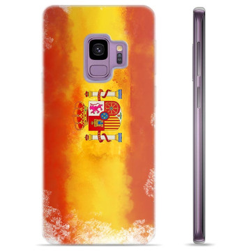 Coque Samsung Galaxy S9 en TPU - Drapeau Espagnol
