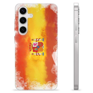 Coque Samsung Galaxy S24 en TPU - Drapeau Espagnol