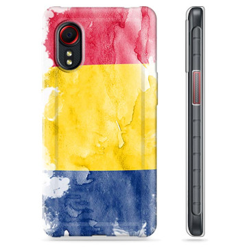 Coque Samsung Galaxy Xcover 5 en TPU - Drapeau Roumain