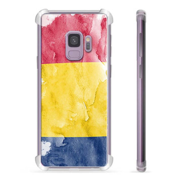 Coque Hybride Samsung Galaxy S9 - Drapeau Roumain