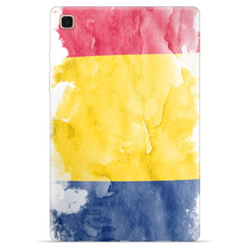 Coque Samsung Galaxy Tab A7 10.4 (2020) en TPU - Drapeau Roumain