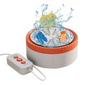 A19 Mini lave-linge portable à 3 modes - Orange / Blanc