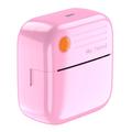 Mini-imprimante thermique Bluetooth A35 avec papier - Rose