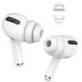 AHASTYLE PT99-2 1 paire pour Apple AirPods Pro 2 / AirPods Pro Bouchons d'oreille de remplacement en silicone pour écouteurs Bluetooth, Taille L - Blanc