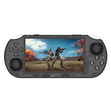Ampown SF3000HD Console de jeux portable avec jeux intégrés, support multijoueur WiFi - Noir
