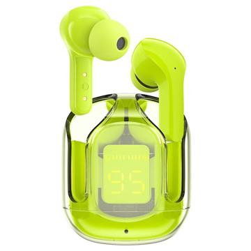 Écouteurs True Wireless Stereo Acefast Crystal T6 - Vert
