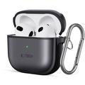 Étui hybride AirPods 4 Tech-Protect Magmat - Noir mat