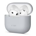 Étui en silicone AirPods 4 Tech-Protect - Crayon Gris
