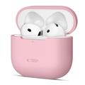 Étui en silicone AirPods 4 Tech-Protect - Rose poussiéreux