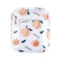 AirPods / AirPods 2 Étui en plastique pour fruits - Pêche