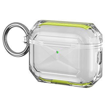 Étui de protection AirPods Pro 3 en TPU souple bicolore - Jaune / Transparent