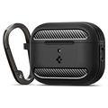 Étui AirPods Pro 3 en TPU Spigen Rugged Armor - Noir