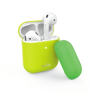 Étui en silicone AirPods Puro Icon Fluo