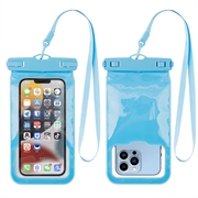 Coque TPU étanche IPX8 avec protection Airbag - 7.2" - Bleue