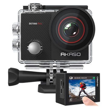 Caméra d\'Action Akaso EK7000 Pro 4K Ultra HD avec Boîtier Étanche (Emballage ouvert - Satisfaisant Bulk)