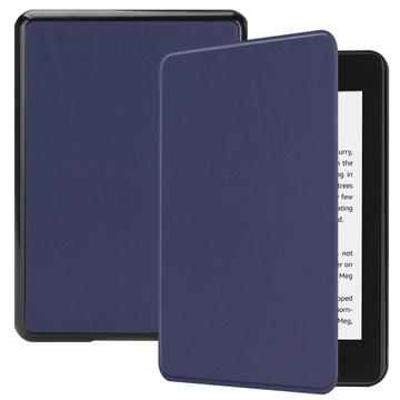 Etui Folio Smart pour Amazon Kindle Paperwhite 4 2020/2019/2018 - Bleu Foncé