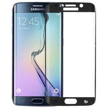 Protecteur d’Écran Complet Samsung Galaxy S6 Edge+ en Verre Trempé Amorus - Noir