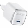 Chargeur mural Anker Nano 45W GaN USB-C avec câble USB-C - Blanc