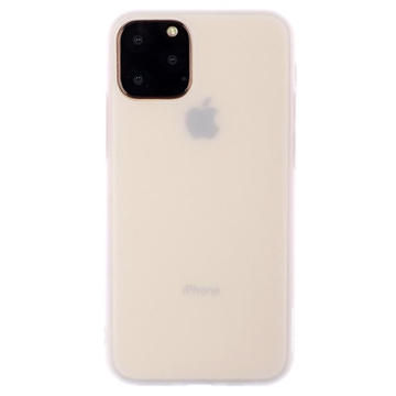 Coque iPhone 15 Pro Max en TPU Mate Anti-Empreintes - Translucide