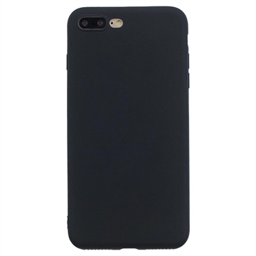 Coque iPhone 7 Plus/8 Plus en TPU Mate Anti-Empreintes - Noire