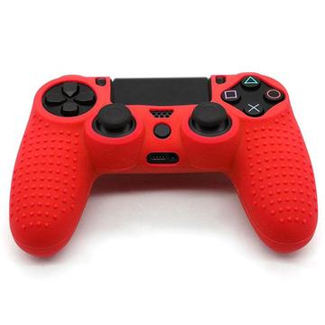 Housse de protection antidérapante en silicone pour manette PS4