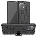 Coque Hybride Xiaomi Mi 11 Pro Antidérapante avec Béquille - Noire