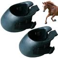 Bottes en caoutchouc antidérapantes pour chevaux - Taille XL - 2 Pcs.