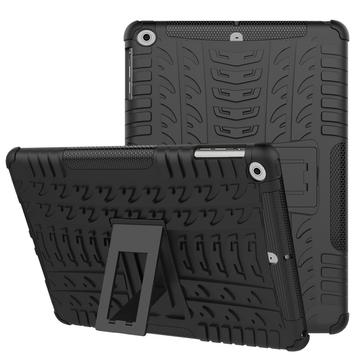 Coque Hybride iPad 9.7 2017/2018 Antidérapante avec Béquille - Noire