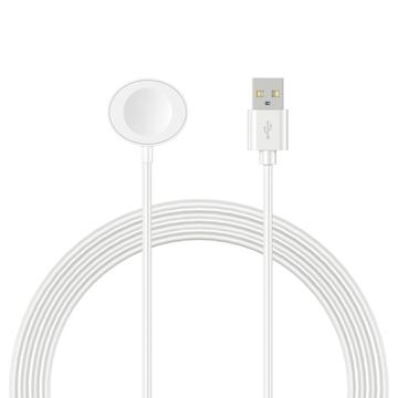 Câble de recharge USB de l\'Apple Watch ovale - 100cm - blanc