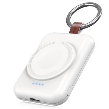 Chargeur sans fil portable pour Apple Watch avec porte-clés - 1800mAh