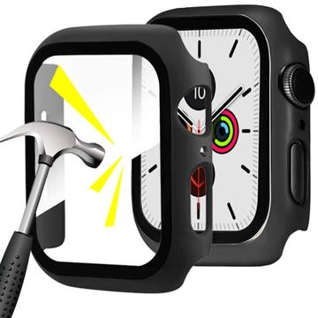 Coque Apple Watch Series 1/2/3 en Plastique avec Protecteur d\'Écran - 42mm - Noire
