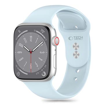 Bracelet en silicone Tech-Protect pour Apple Watch Series 10/9/8/7/6/SE - 40mm/41mm/42mm - Ciel