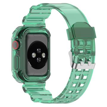 Bracelet en Silicone de Rechange Apple Watch Series 10 avec Cadre Intégré - 42mm