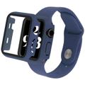 Coque Apple Watch Series 7/8 en Plastique avec Protecteur d'Écran - 41mm - Bleu Foncé