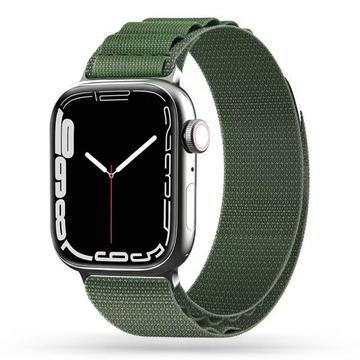 Bracelet  Apple Watch Series Ultra 2/Ultra/9/8/SE (2022)/7/SE/6/5/4/3/2/1 Tech-Protect Nylon Pro - 49mm/45mm/44mm/42mm - Vert militaire