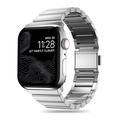 Apple Watch Series Ultra 2/Ultra/10/9/8/SE (2022)/7/SE/6/5/4/3/2/1 Tech-Protect SteelBand Bracelet en acier inoxydable - 49mm/46mm/45mm/44mm/42mm - Silver