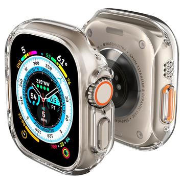 Coque Apple Watch Ultra 1/2/3 Spigen Thin Fit - 49mm - Limpide comme du cristal