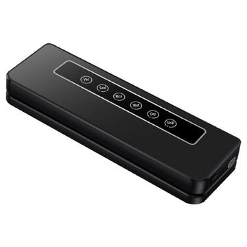 Machine à emballer sous vide automatique pour aliments avec 30 sacs - 65kPa - Noir