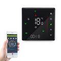 Thermostat intelligent BHT-006GBW pour chauffage au sol électrique - Wi-Fi, application Tuya, commande vocale - Noir