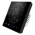 BHT-008GCL Thermostat mural intelligent - Panneau de contrôle numérique de la température pour les systèmes de chauffage par chaudière - Noir