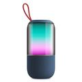 BT2675 Enceinte Bluetooth portable étanche avec lumière RVB - Bleu