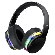 Casque sans fil supra-auriculaire BWOO RGB avec ANC - Noir