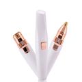 BZ-202 Épilateur 2-en-1 pour sourcils et visage - Blanc