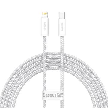 Baseus Dynamic Series Câble USB-C vers Lightning avec tresse en nylon - 20W, 2m - Blanc